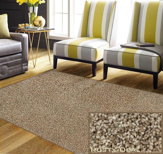 Warm Touch 35 oz. Carpet Rug Collection Browest Rusty Opal Square 11'x11'