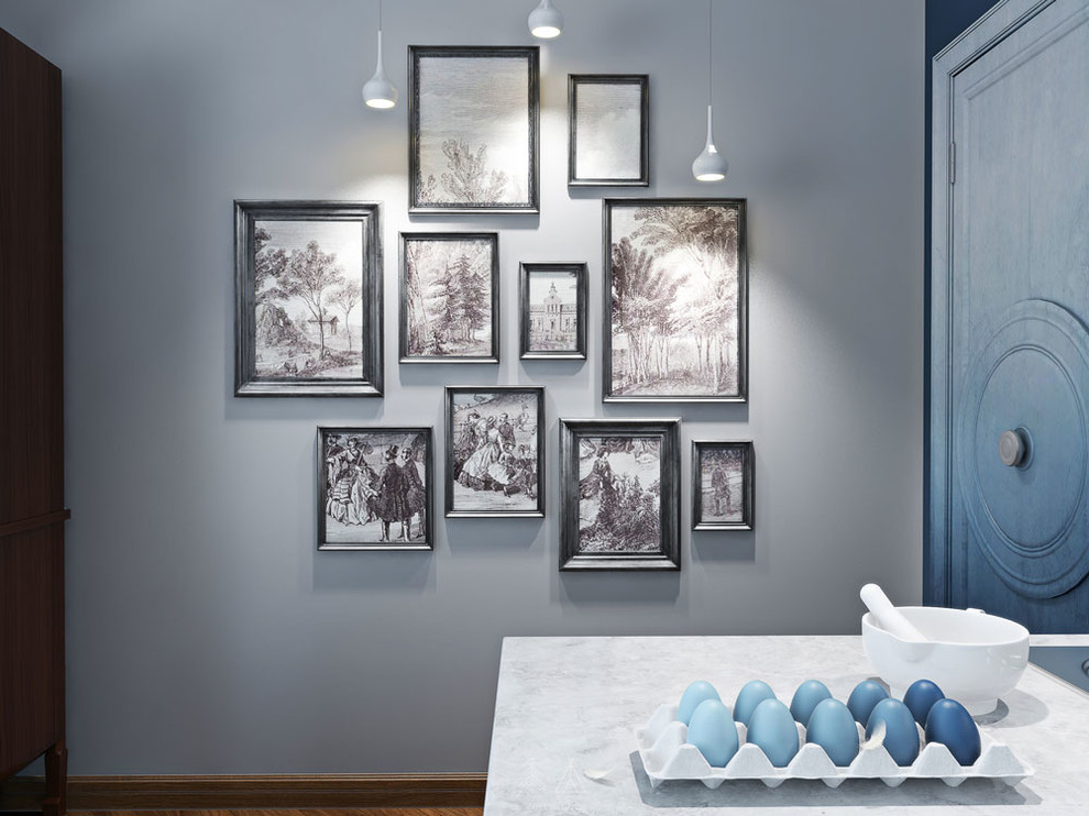 Индиго омбре