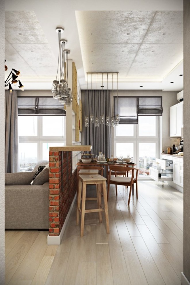 Квартира-студия: дизайн интерьера для ярких эмоций