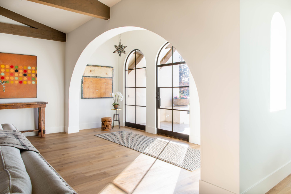 Entryway - mediterranean entryway idea in Other