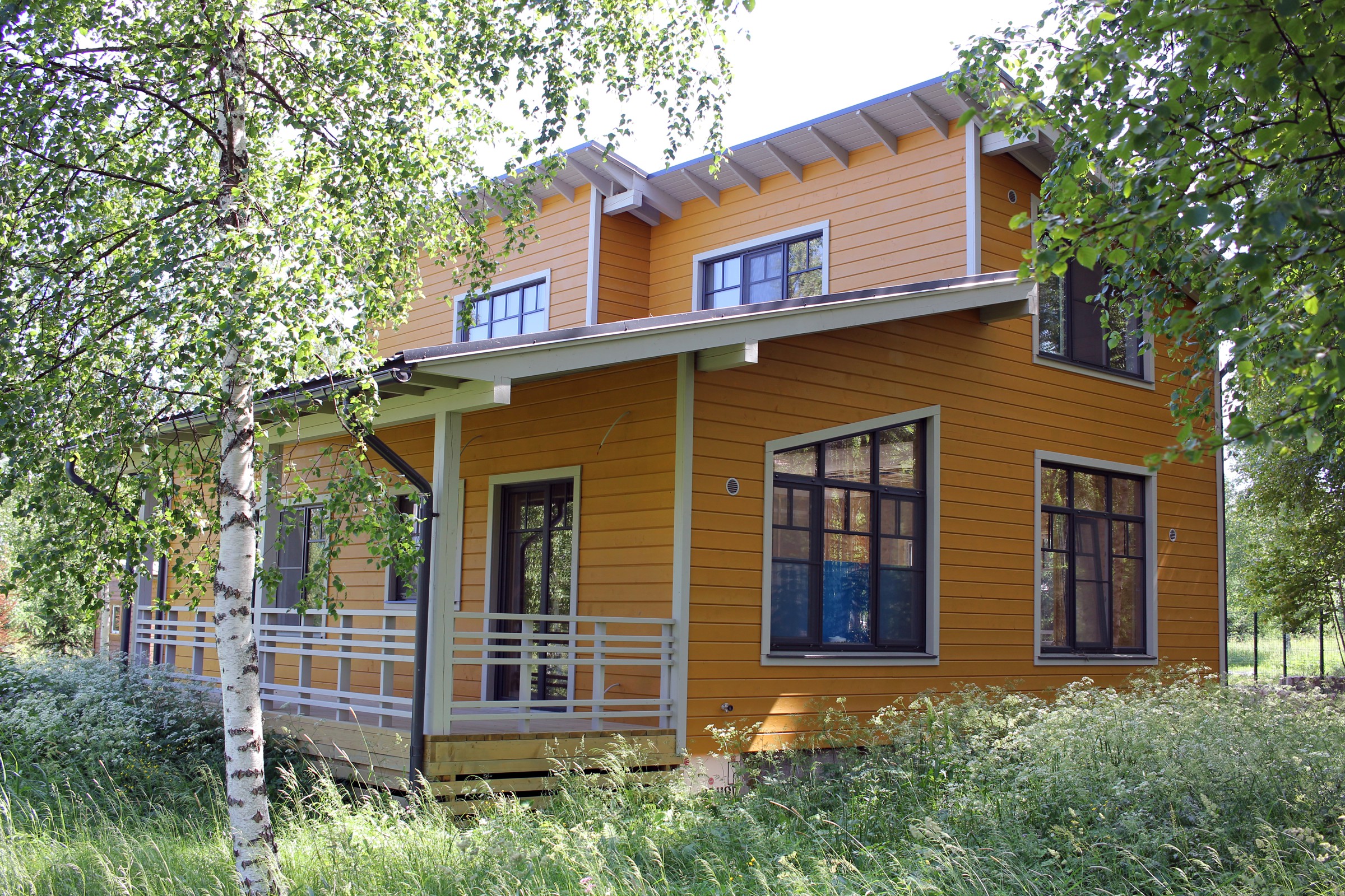 Деревянный каркасный дом