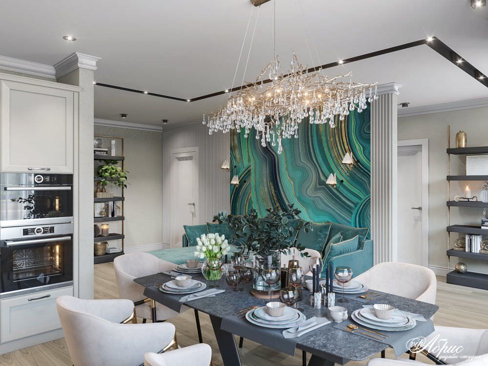 Дизайн квартиры для семьи с тремя детьми (ул.Чернышевского)