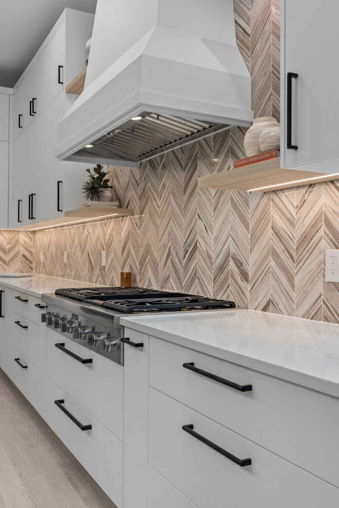 Kitchen - transitional kitchen idea in Miami