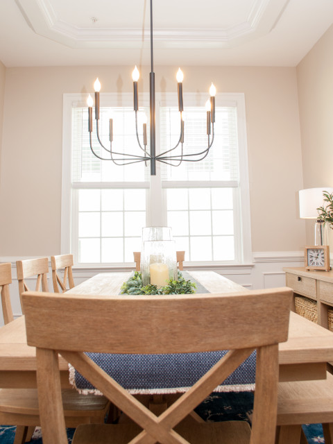SRO Entryway & Dining Room transitional-dining-room