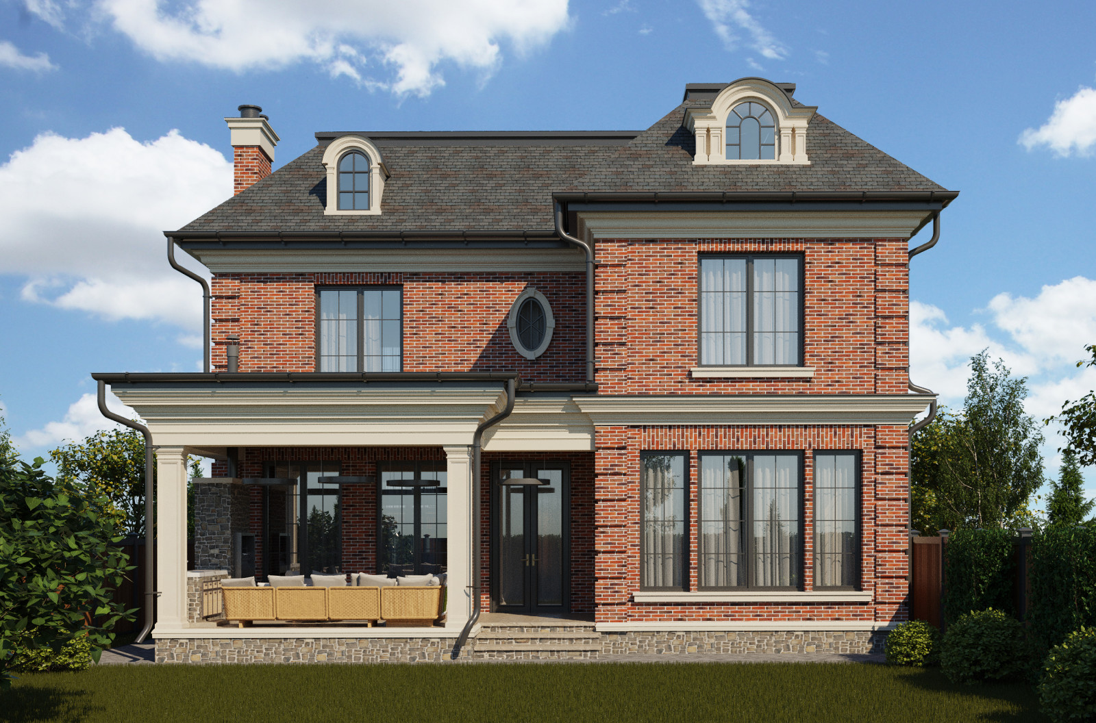 Коттедж в английском стиле