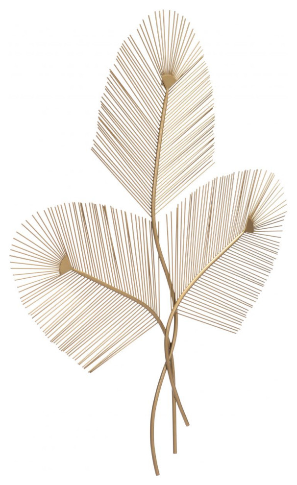 Zephyr Wall Decor Gold Modern Wall Decals by First of a Kind USA