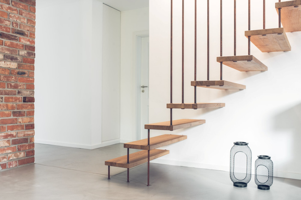 Лестница в стиле лофт