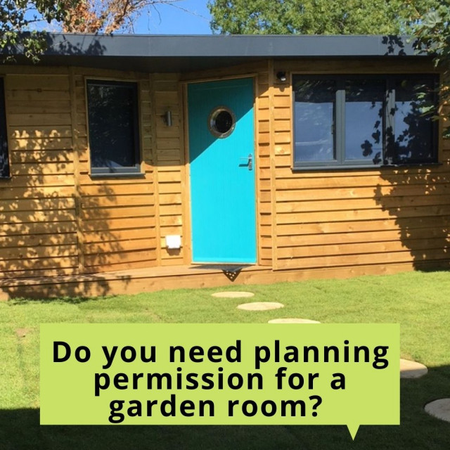 Do you need planning permission for a garden room? Home Office