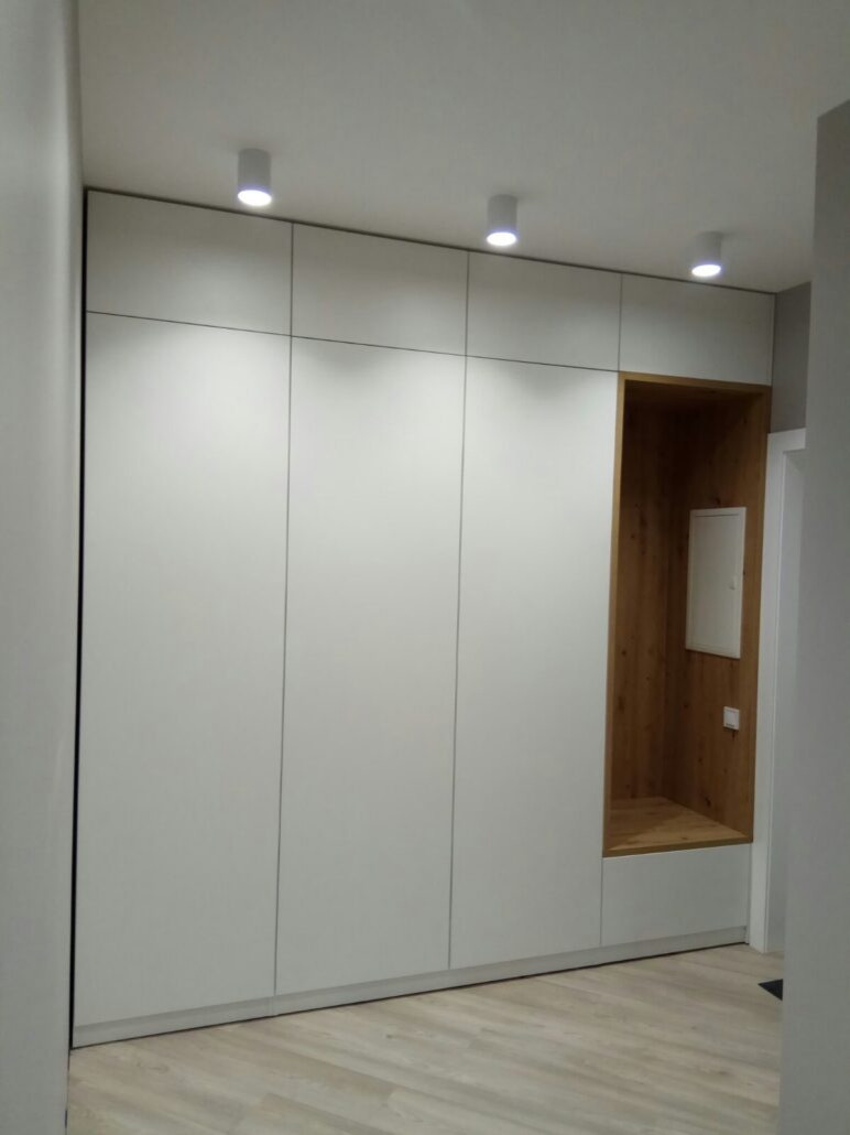 Лаконичный ремонт 2х комнатной квартиры в новостройке