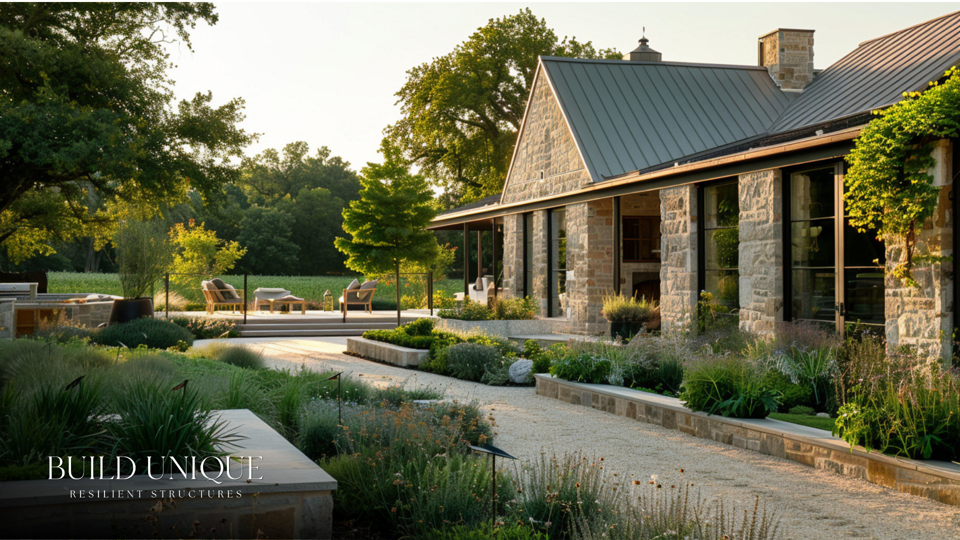 stone exterior