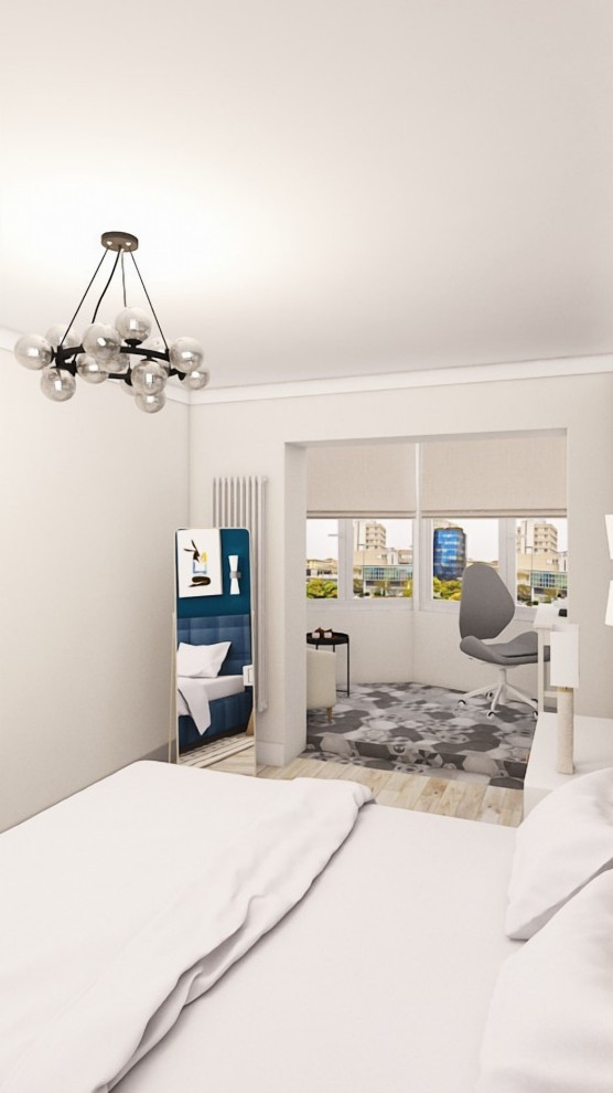 Il progetto di appartamento per una giovane famiglia