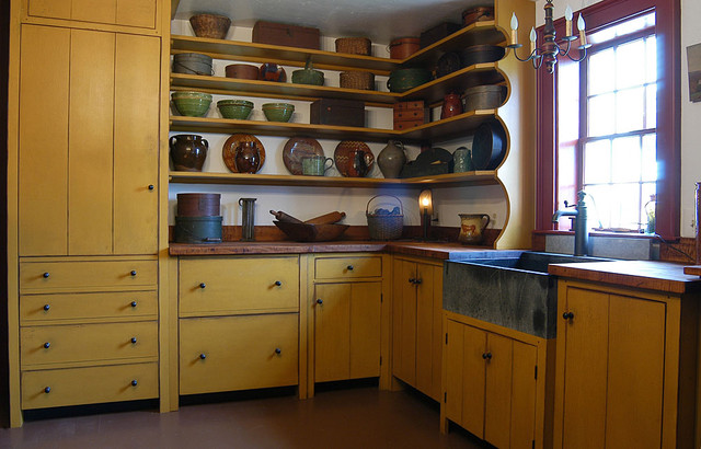1720s Maine House - Traditional - Kitchen - Other - by The Workshops of ...