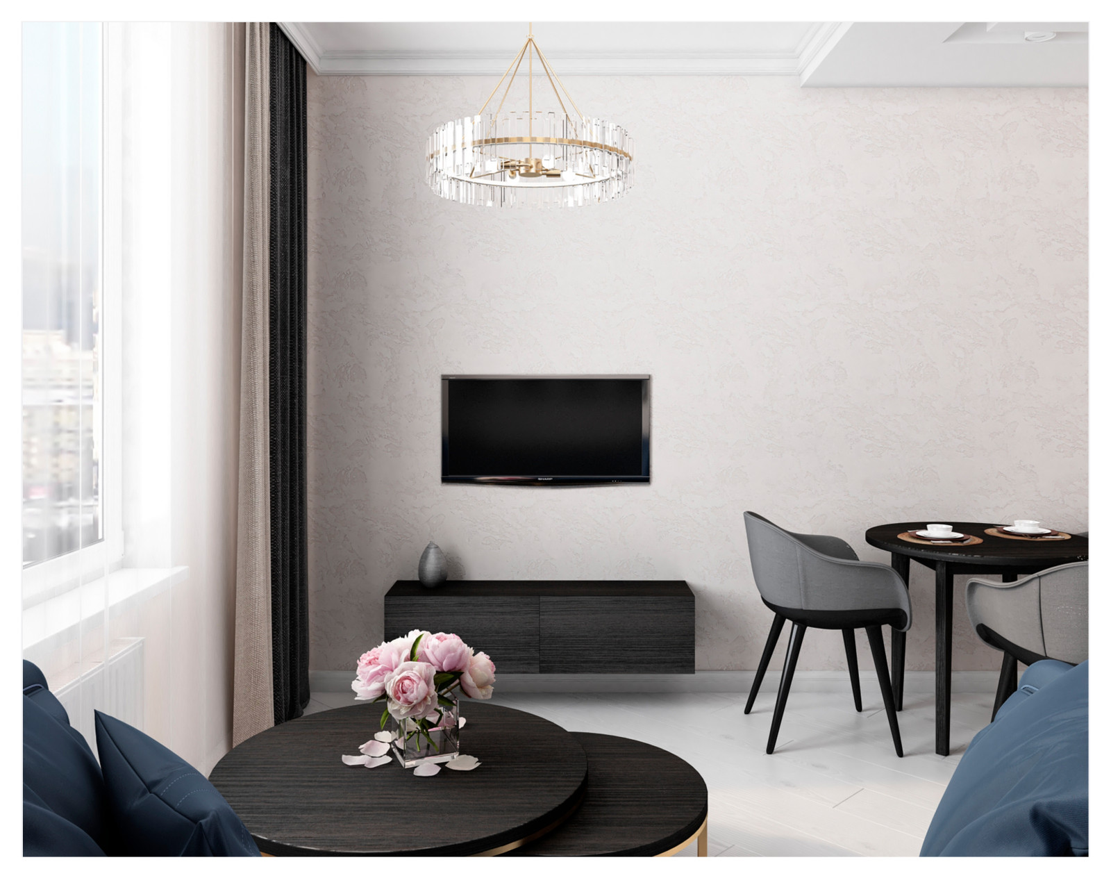 Дизайн квартиры для сдачи ЖК"Невский"