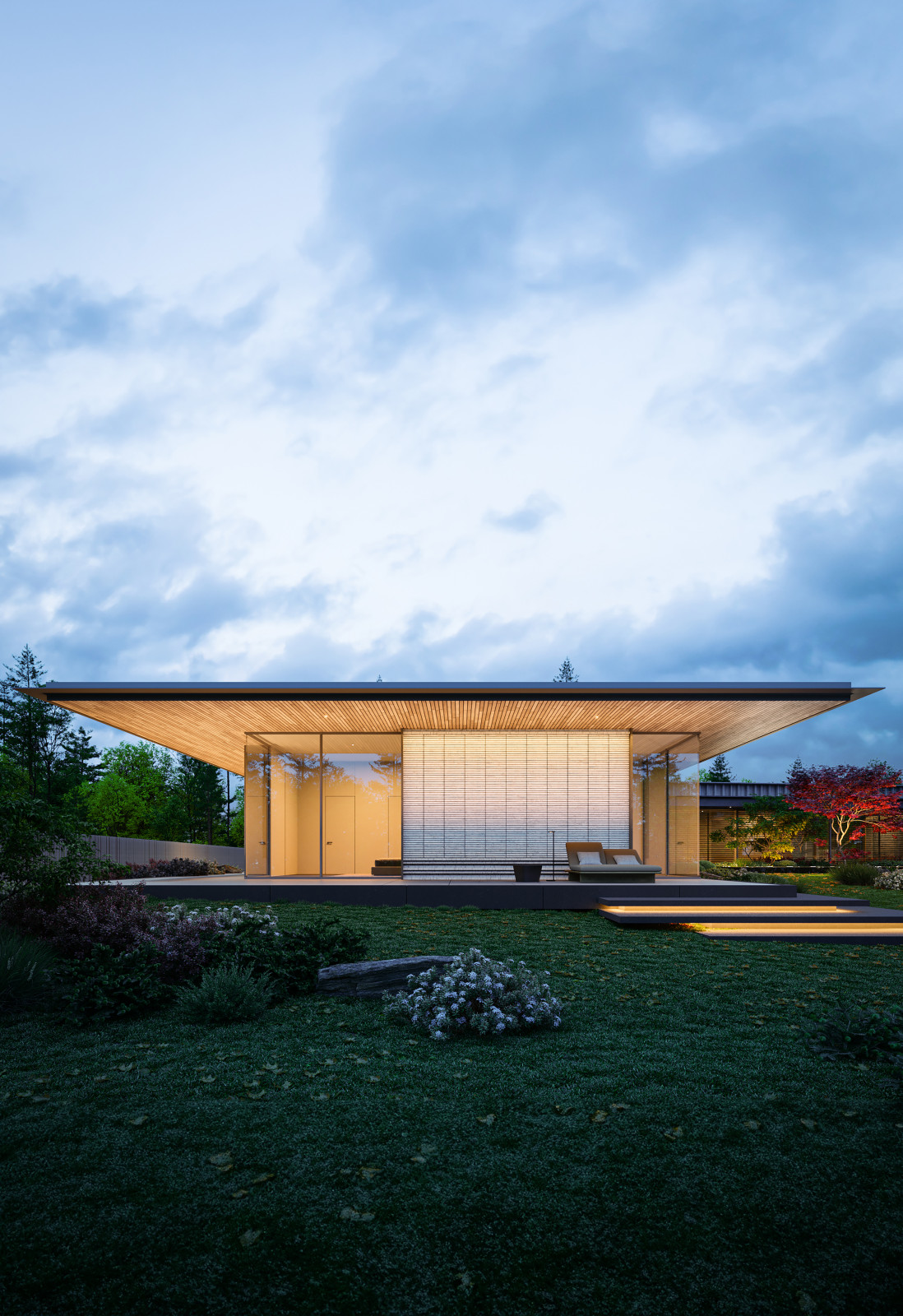 Introspective House рядом с Национальным парком «Лосиный Остров».