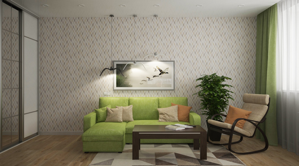 Дизайн проект однокомнатной квартиры