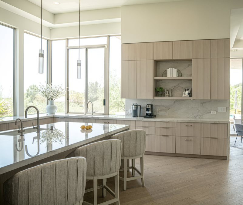 Las Vegas Promontory the Ridges Fresh Classic Contemporary Remodel