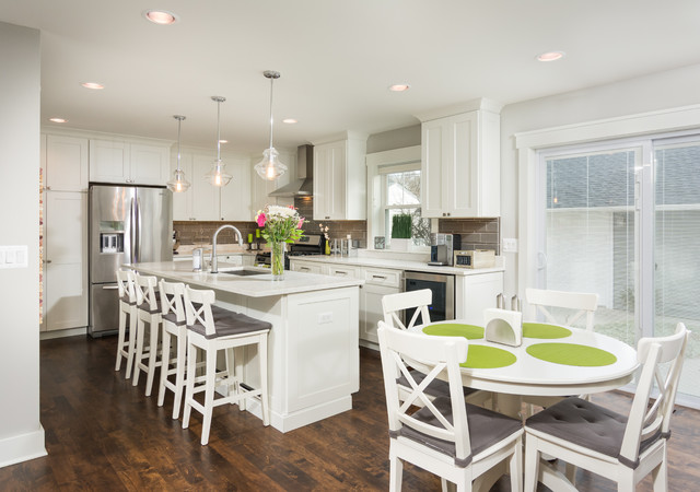 Transitional Open Concept Full Home Remodel transitional-kitchen
