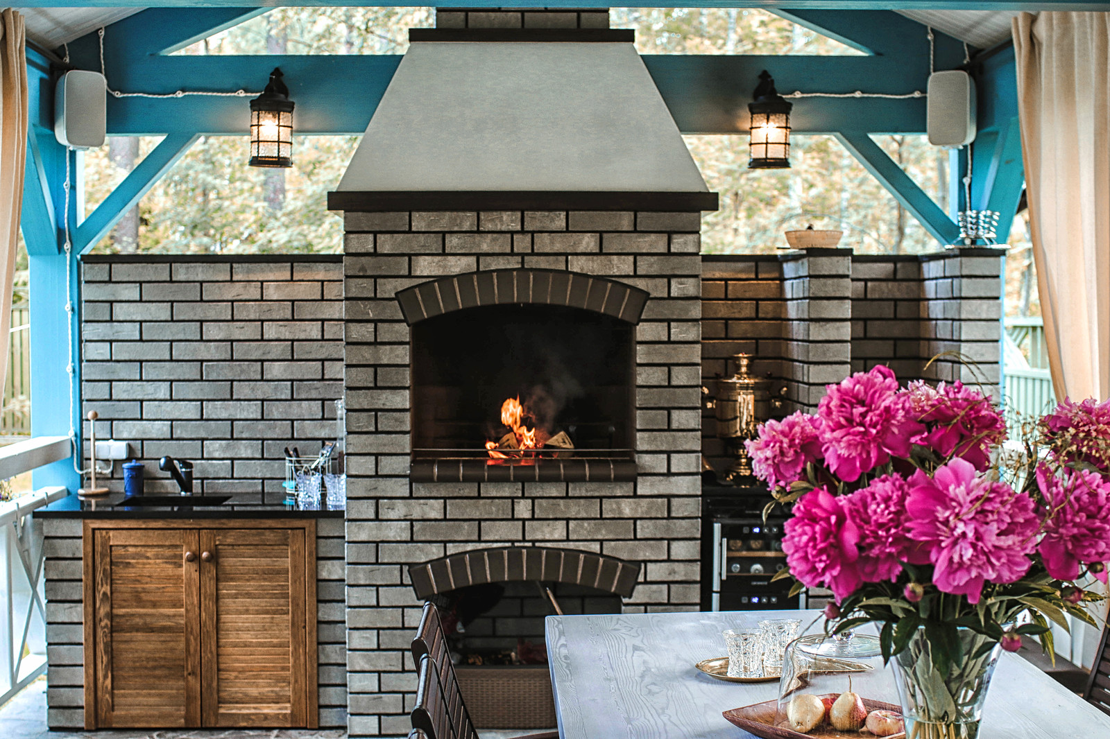 Орехово, разработка фасадов и малых сооружений