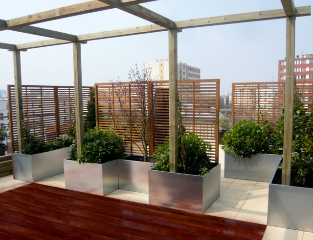 Terrasses Partie 2 contemporary-deck