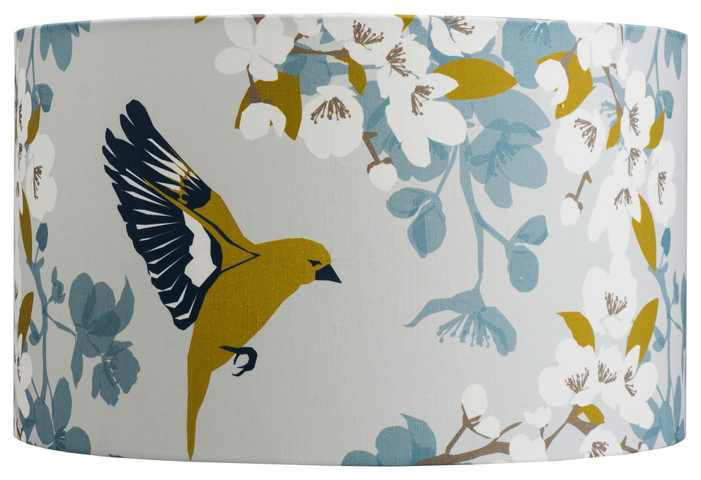 Greenfinch Bloom Lampshade, Large