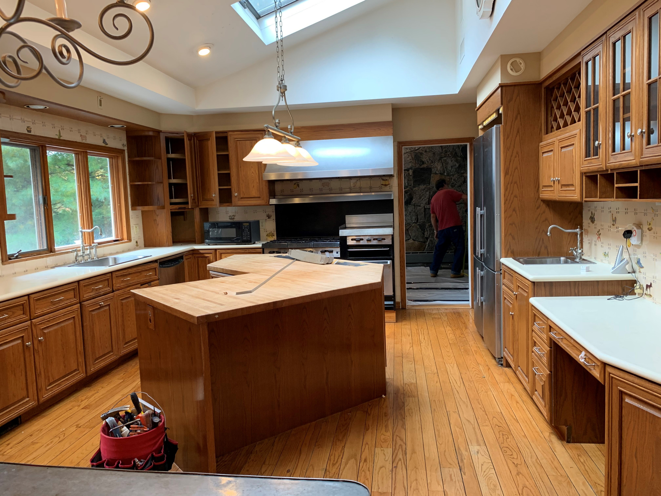 Bright White Kitchen