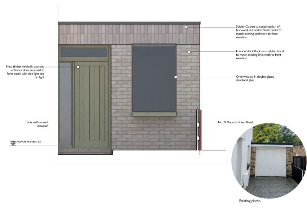 Ground floor reworking of a Locally Listed House in a Conservation Area