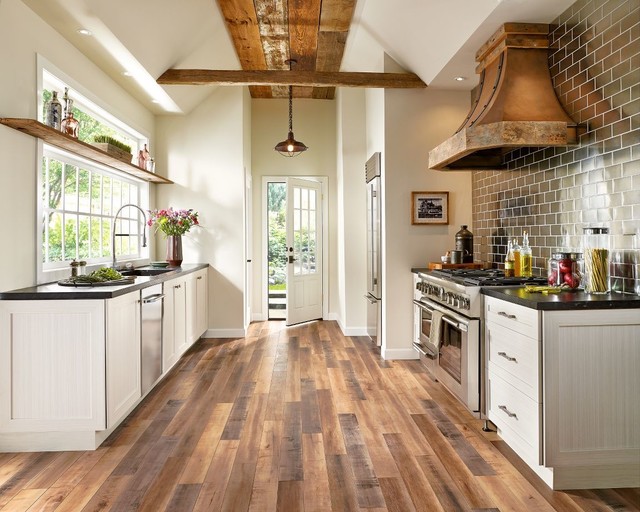 Transitional Kitchen nyklassisk-koek