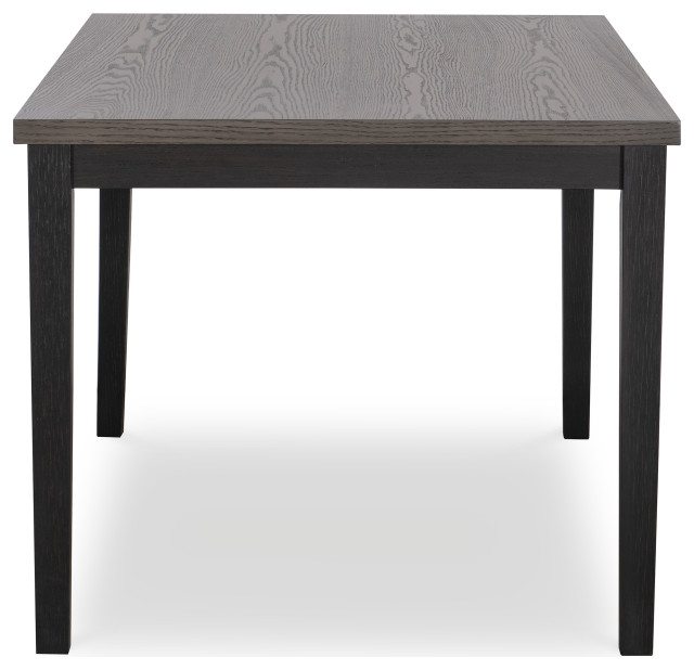 Ansel Black And Gray Dining Table - Transitional - Dining Tables - by ...