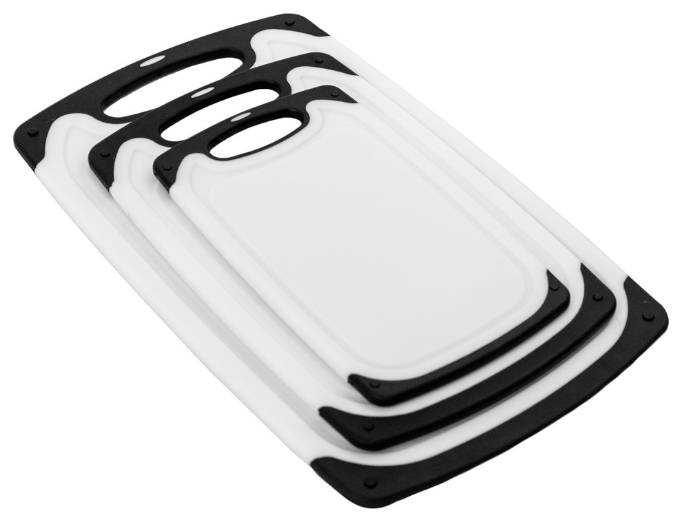 Eviva 3Piece Plastic Cutting Board Set Cutting Boards by Eviva Houzz