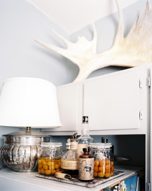 Eclectic home design photo in New York