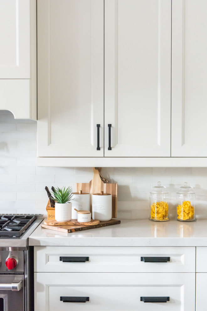 Inspiration for a transitional home design remodel in Toronto