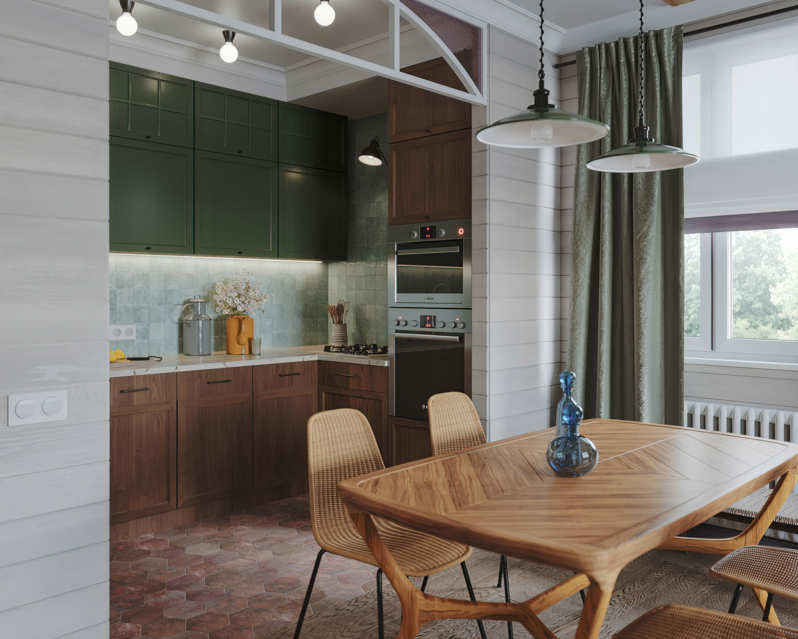 Загородный дом для молодой семьи с котами