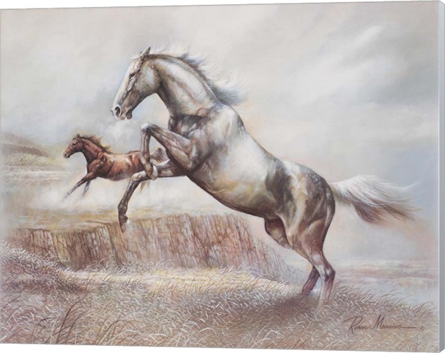 Poster Print "Wild Horses I" 