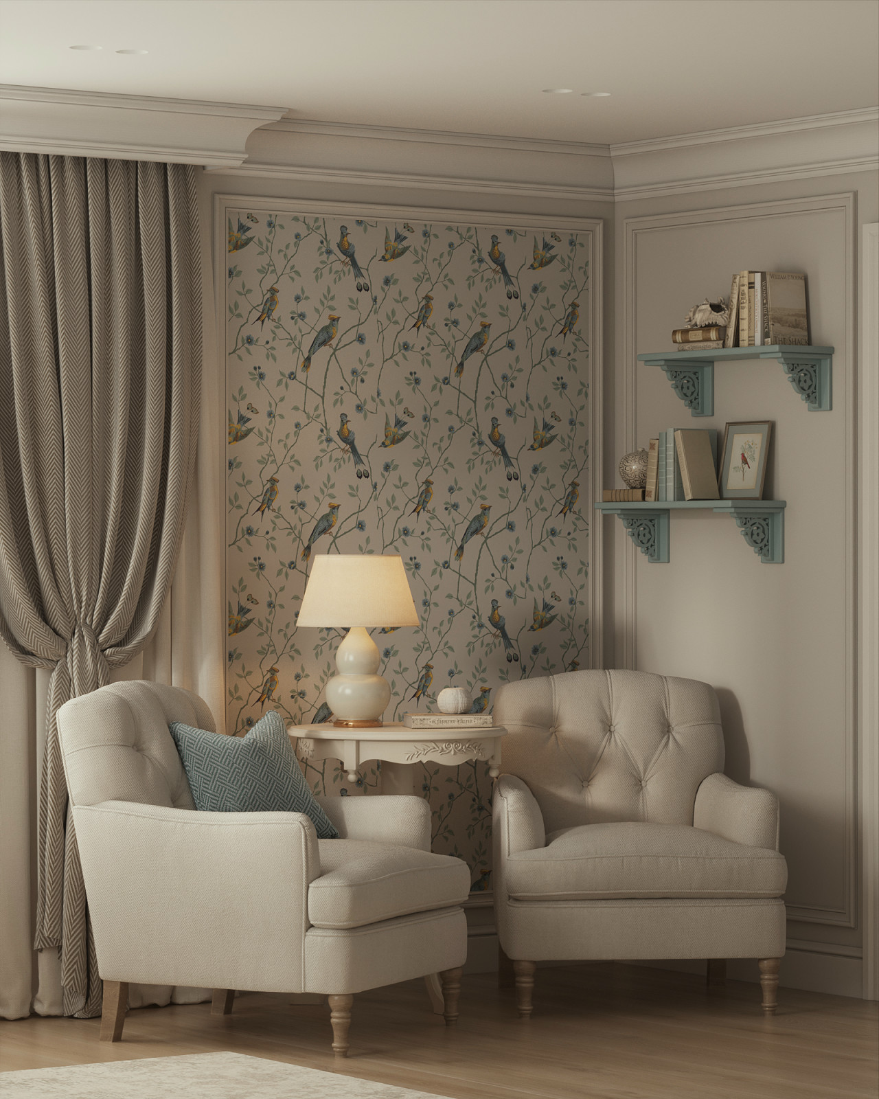 Дом в стиле прованс г. Бирюч (80 кв.м.)