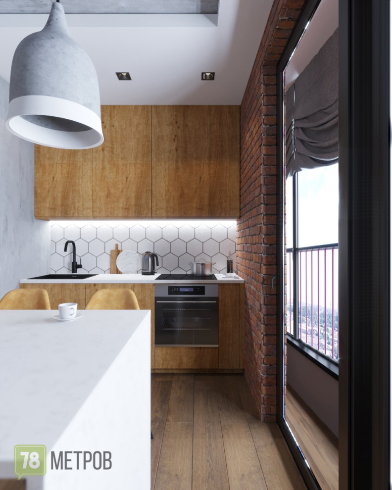 Дизайн-проект квартиры в ЖК "Галактика"