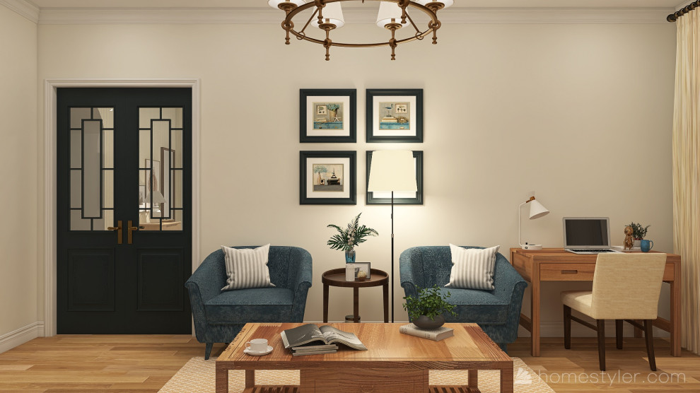 Гостиная в средиземноморском стиле