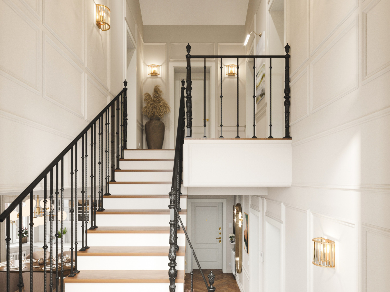 Лестница на второй этаж