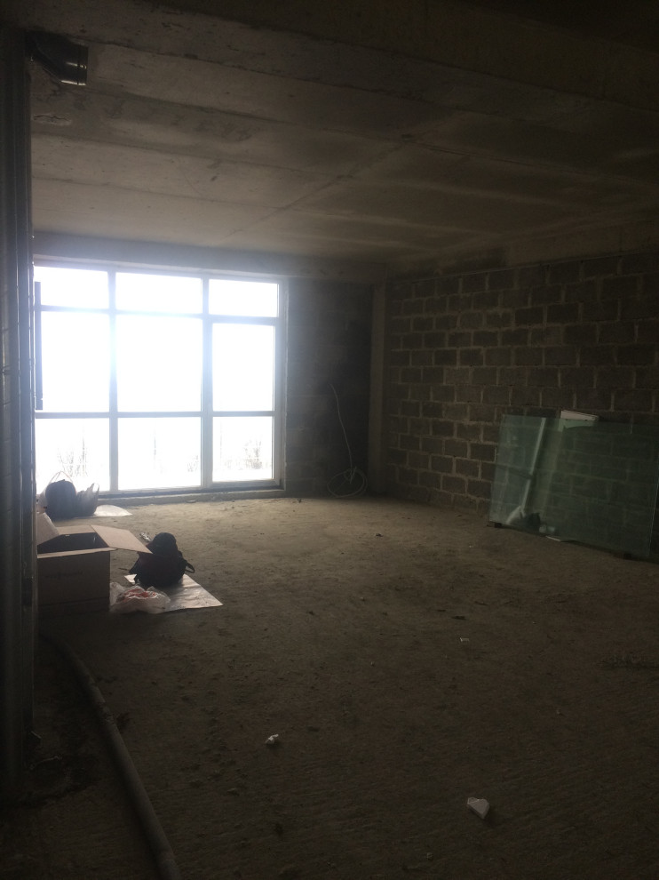 Черновые фотографии квартиры 114 м2.