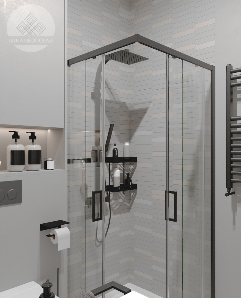 Дизайн проект загородного дома, д. Жаворонки, Московская область.