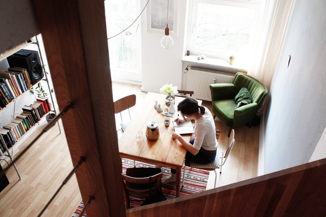 In der Berliner Maisonette einer Porzellandesignerin