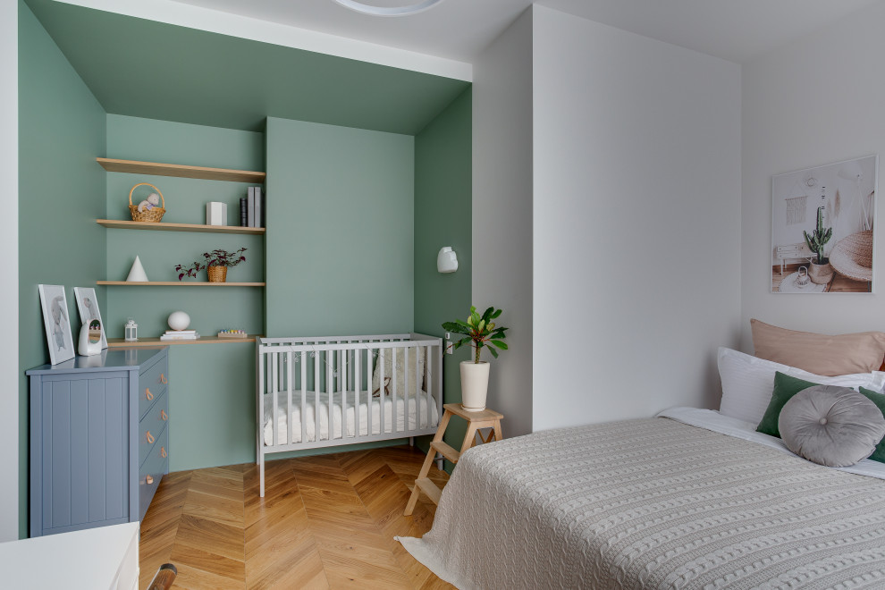 Спальня с зоной детской