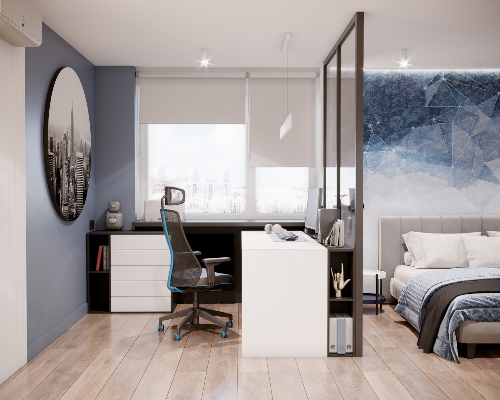 Цвет настроения синий