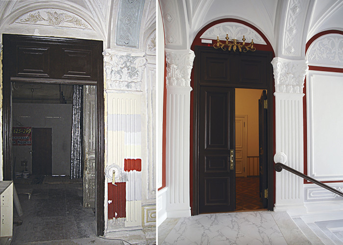 Реставрация старинных дверей