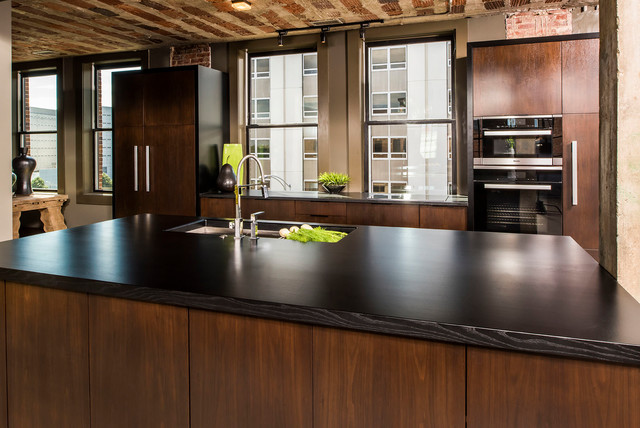 Chapel Hill Nc Contemporary Kitchen Industrial Kitchen