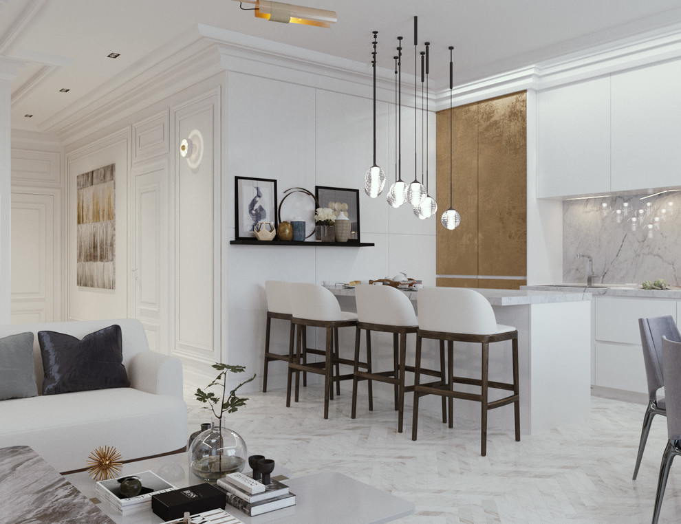 Квартира 140 м2 на Кубанонабережной