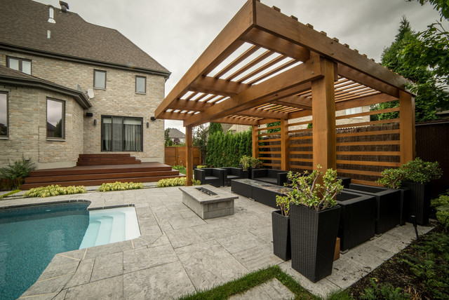 Pergola Modern Laval - Minimalistisch - Sonstige - von PurPatio.ca