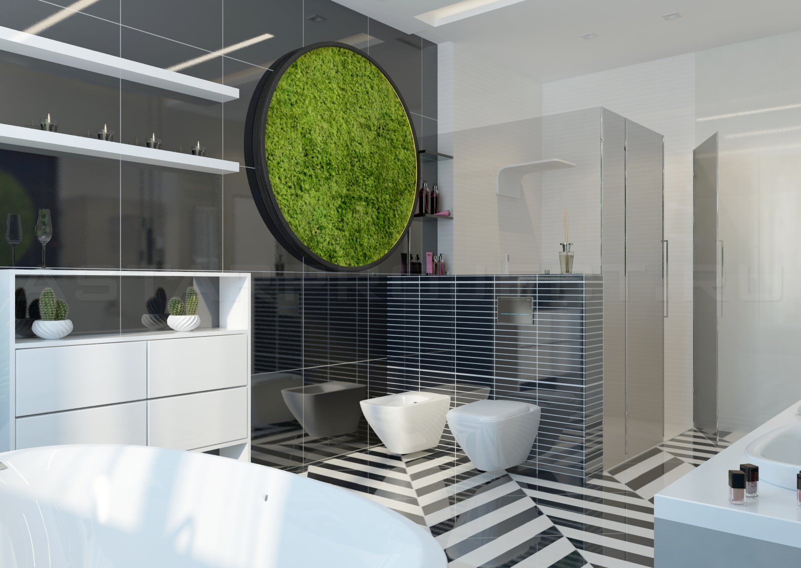 Краски лета(ванная)