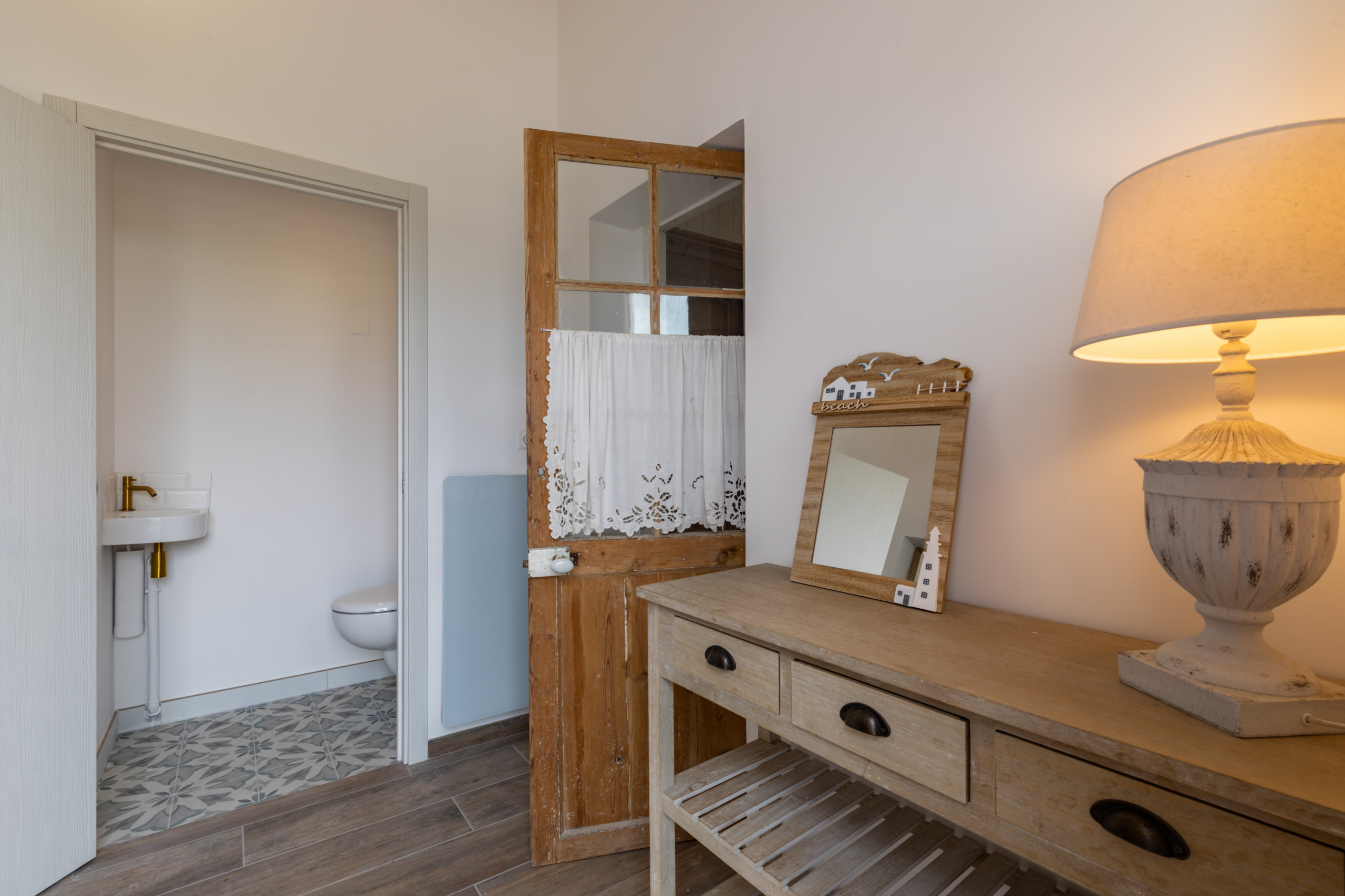 Transformation d'une chambre parentale en pièce de vie/cuisine