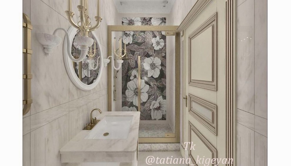 Проекты ванных комнат