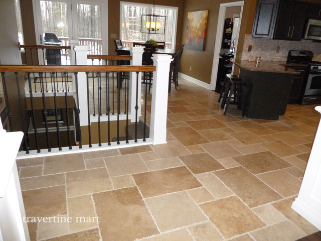 Where Should You Put Travertine Tile In Your Kitchen